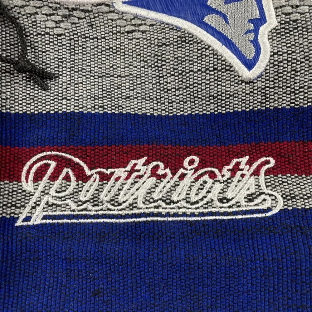Patriots Football Mexican Woven Embroidered Backpack Bag Red White Blue NFL